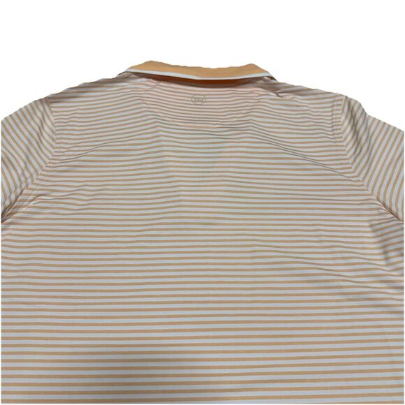 Peter Millar Womens Premium Golf Shirt Polo Size Large V-Neck Sleeve Logo NWT - Picture 4 of 8